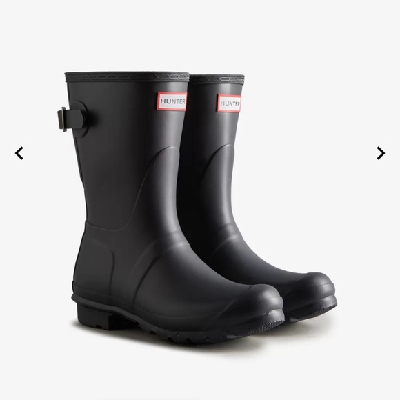 Hunter Shoes - Women's Short Back Adjustable Rain Boots